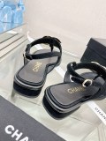 最新Chanelシャネル23Ss 新作 ジェムストーン ダブルC ビーチサンダル