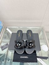 入手困難Chanelシャネル23Ss 中空カメリアサンダルとスリッパ