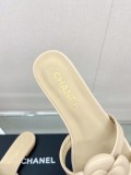 素敵な Chanelシャネル23Ss 中空カメリアサンダルとスリッパ