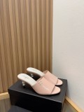 Chanelシャネル23Ss春夏新作パールヒールスリッパコピー