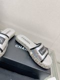 Chanelシャネル偽物23Ssロープソール シープスキン スライド