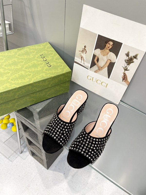 大人気Gucciグッチ2023 サマーファッションバザール レディース ハイヒール