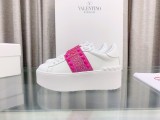 ★超人気VALENTINOヴァレンティノメンズとレディースプラットフォームプラットフォームスニーカー
