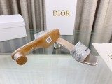 Dior ディオール偽物2023夏新作厚底ヒールスリッパ
