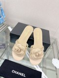 素敵な Chanelシャネル23Ss 中空カメリアサンダルとスリッパ