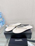 Chanelシャネル23Ss ヘリンボーン ビーチサンダルコピー