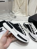 超話題!Chanelシャネル23Ss新作 厚手ビスケットハーフスリッパ