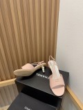 ★超人気Chanelシャネル23Ss春夏新作パールヒールスリッパ