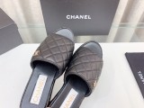 入手困難Chanelシャネル23Ss新作厚底スリッパ