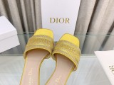 入手困難Dior ディオール2023夏新作厚底ヒールスリッパ
