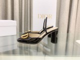 入手困難DIOR ディオールチャンキースリングバックサンダル