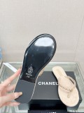 素敵なChanelシャネル23Ss ヘリンボーン ビーチサンダル