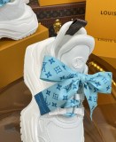 n級 おすすめLouis Vuitton ルイヴィトンレディーススポーツブレッドパパシューズ