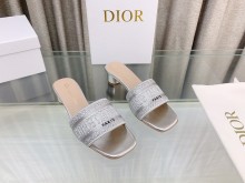 Dior ディオール偽物2023夏新作厚底ヒールスリッパ