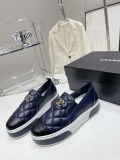 入手困難Chanelシャネル23Ss夏最新定番ひし形プラットフォームローファー
