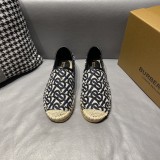 素敵なBurberryバーバリーメンズ新作スリッポンローファーカジュアルフィッシャーマンシューズ