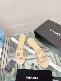 Chanelシャネル激安偽物23Ss 中空カメリアサンダルとスリッパ