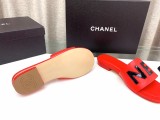 高品質Chanelシャネル23Ss レターバックル フラットスリッパ