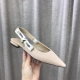 高品質DIOR ディオールウェビングレターロゴハイヒールスクエアトゥサンダル
