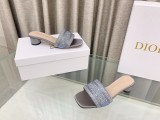 素敵なDior ディオール2023夏新作厚底ヒールスリッパ