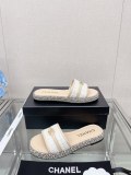 n級 おすすめChanelシャネル23Ssロープソール シープスキン スライド
