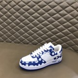 大人気ルイヴィトン×ナイキのコラボレーションメンズ スニーカー