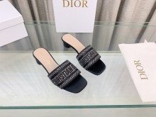 最新Dior ディオール2023夏新作厚底ヒールスリッパ