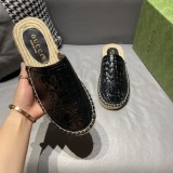 入手困難Gucciグッチメンズ新作スリッポンセミトレーラーカジュアルシューズ