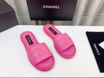 n級 おすすめChanelシャネル23Ss麻縄底ミエサンダル・スリッパ