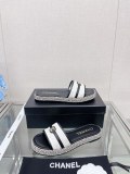 大人気Chanelシャネル23Ssロープソール シープスキン スライド