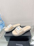 最新Chanelシャネル23Ssロープソール シープスキン スライド
