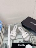 Chanelシャネル春夏新作23Ssロープソール シープスキン スライド