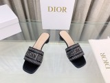 最新Dior ディオール2023夏新作厚底ヒールスリッパ