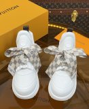大人気Louis Vuitton ルイヴィトンレディースシルクスカーフカジュアルスポーツダッドシューズ