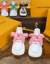 入手困難Louis Vuitton ルイヴィトンレディーススポーツブレッドパパシューズ