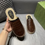 超話題!Gucciグッチメンズ新作スリッポンセミトレーラーカジュアルシューズ