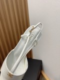 Chanelシャネル23Ss春夏新作パールヒールスリッパスーパーコピー