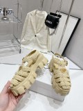 ★超人気Pradaプラダ ローマン ブレイド プラットフォーム ラバー サンダル