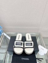 超話題!Chanelシャネル23Ssロープソール シープスキン スライド