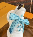 大人気Louis Vuitton ルイヴィトンレディースシルクスカーフカジュアルスポーツダッドシューズ