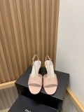 ★超人気Chanelシャネル23Ss春夏新作パールヒールスリッパ