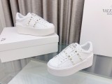 ★超人気VALENTINOヴァレンティノメンズとレディースプラットフォームプラットフォームスニーカー