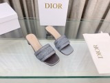 素敵なDior ディオール2023夏新作厚底ヒールスリッパ