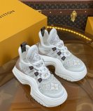 素敵なLouis Vuitton ルイヴィトンレディーススポーツブレッドパパシューズ