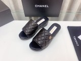 素敵なChanelシャネル23Ss新作厚底スリッパ