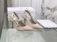 入手困難DIOR ディオールウェビングレターロゴハイヒールスクエアトゥサンダル