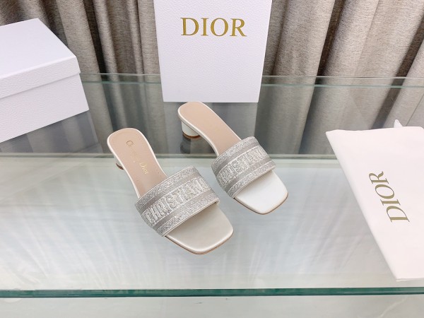 Dior ディオール2023夏新作厚底ヒールスリッパコピー