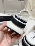 高品質Chanelシャネル23Ss新作 厚手ビスケットハーフスリッパ