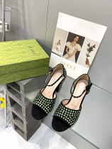 Gucciグッチ2023 サマーファッションバザール レディース ハイヒールコピー