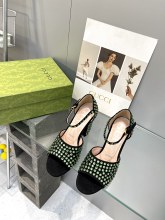 Gucciグッチ2023 サマーファッションバザール レディース ハイヒールコピー